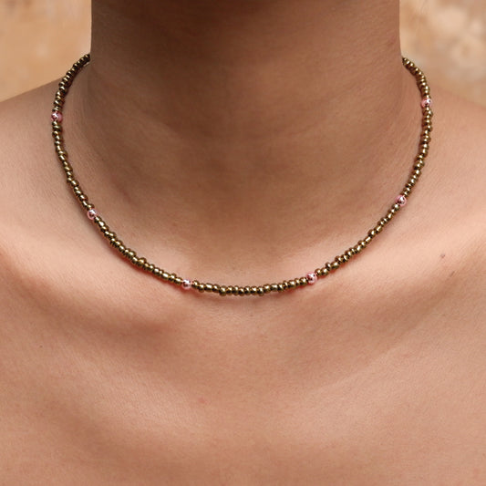 Bronzed Necklace